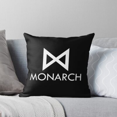 Monarch Sciences Standard Logo Throw Pillow