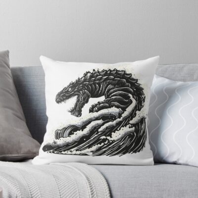 The Colossal Surge Throw Pillow